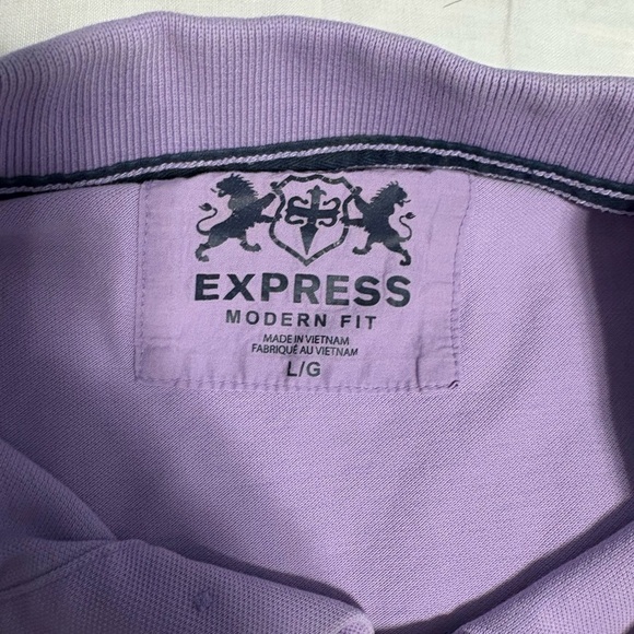 Blue and Purple Express Polo Shirts - Picture 4 of 5